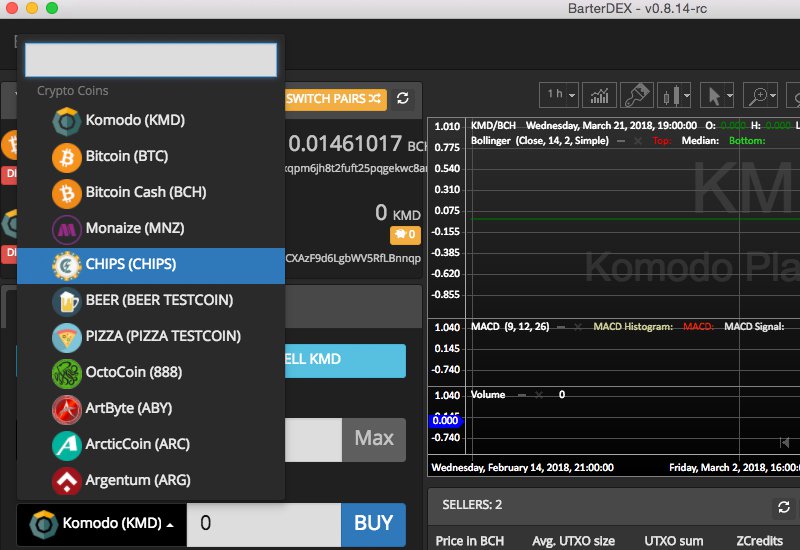 Testing Cryptocurrency Atomic Swaps With Barterdex