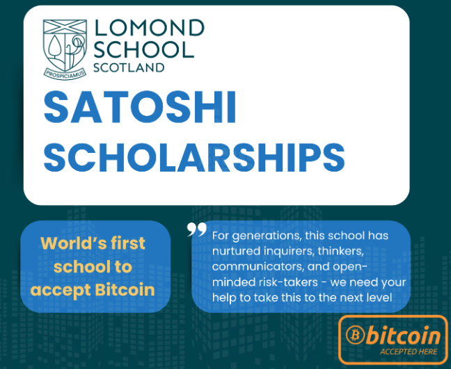 Lomond School partners with Dr. Saifedean Ammous to launch the world’s first Bitcoin-powered scholarship fund promoting Austrian economics—inviting Bitcoin benefactors to shape the next generation of economic thinkers.